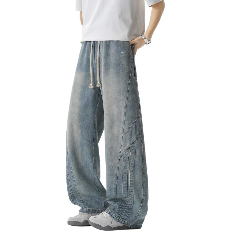WARRIOR WARRIOR Jeans Unisex Thin Wide Leg Pants