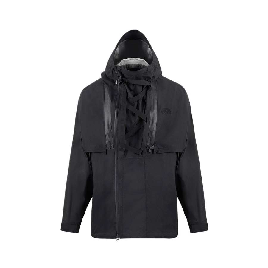 THE NORTH FACE Windbreaker Jackets Men's JK3/Cosmic Black Hooded Non Detachable