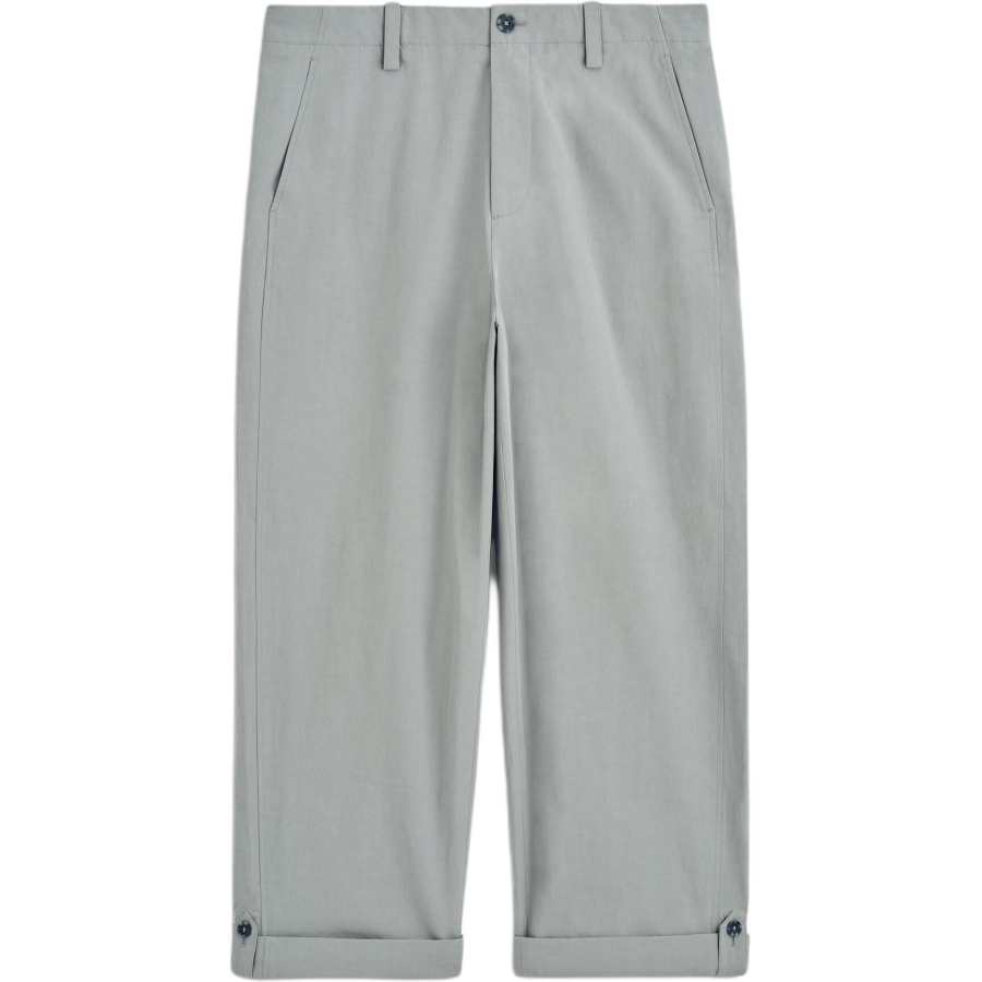 COS Casual Pants Men's Gray Blue Moderate Straight Fit Pants