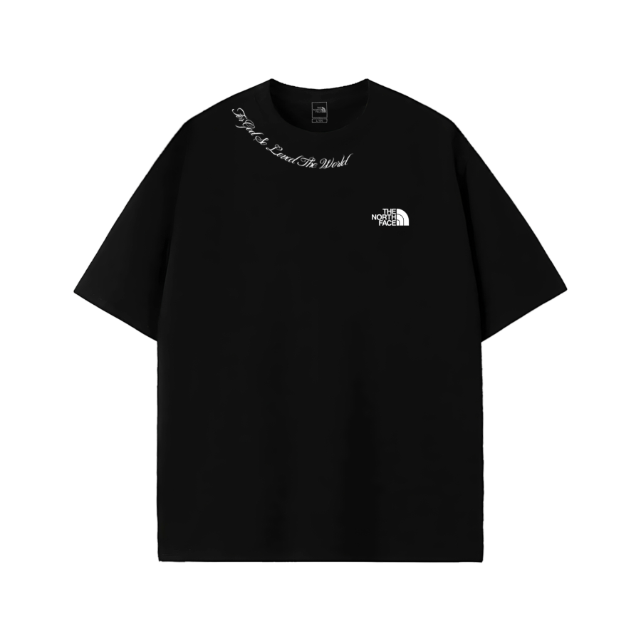 THE NORTH FACE T Shirts Unisex Black Crew Neck Moderate