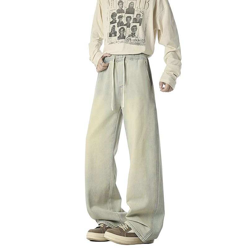 Jeep Jeep Jeans Unisex Thin Straight Fit Pants