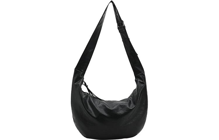 URBAN REVIVO Artificial Leather Crossbody Bags Men's Black