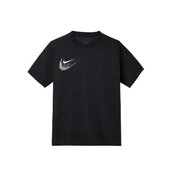 Nike Nike T Shirts Unisex Black Crew Neck Moderate