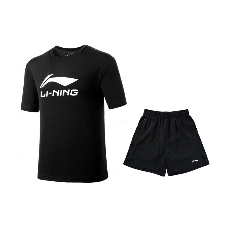 Li-Ning Li Ning Casual Sportswear Men's Crew Neck Moderate