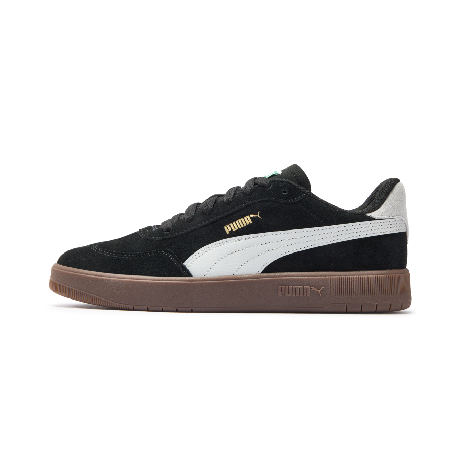 PUMA ASCENSO SUEDE II German Army Trainers Unisex Low Top Black