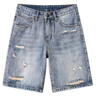 Maserati Denim Shorts Unisex Moderate