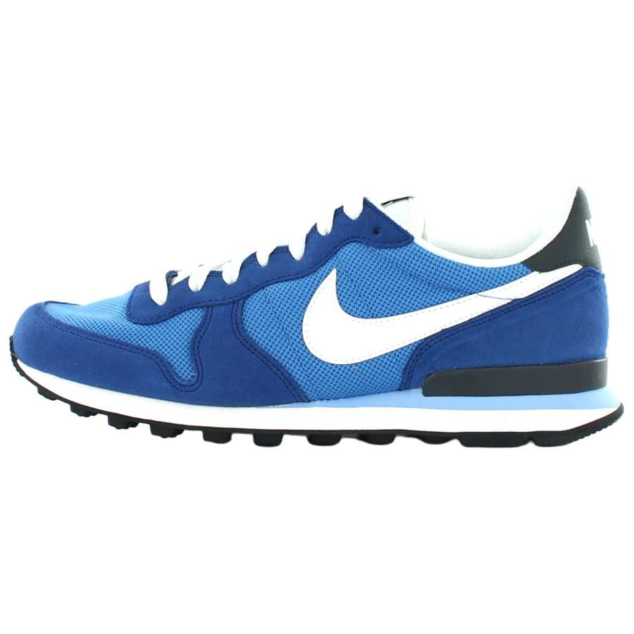 Nike Nike Internationalist Running Shoes Men's Blue With White Lettering