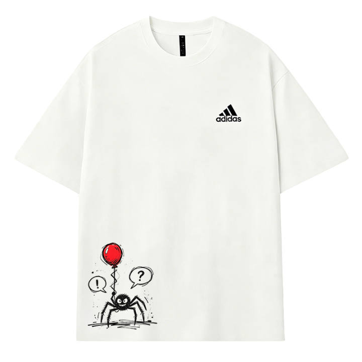 Adidas Adidas MUST HAVES T Shirts Unisex Ecru Crew Neck