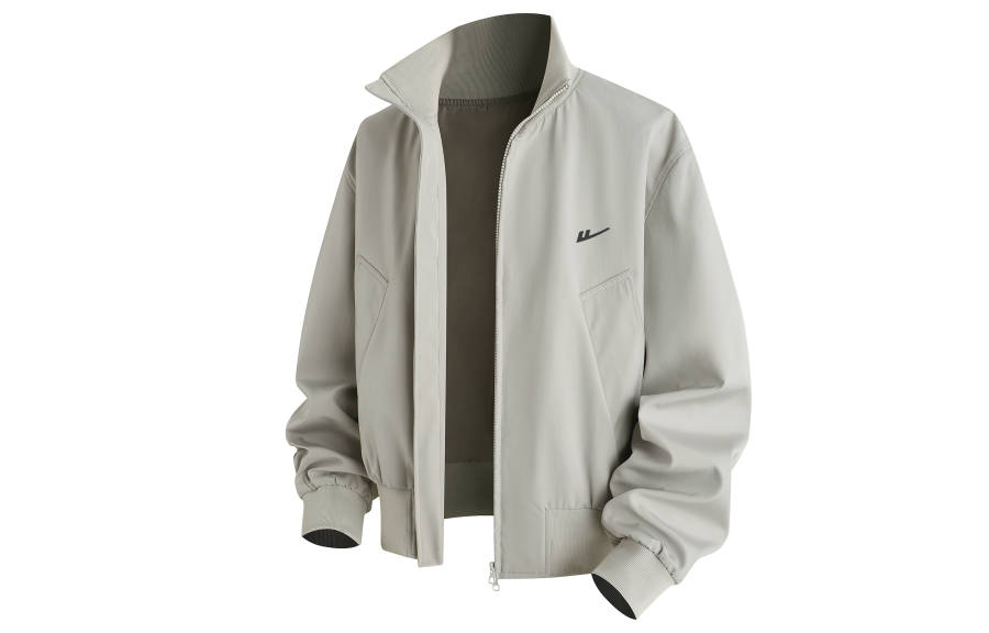 WARRIOR WARRIOR Jackets Unisex Stand Collar Moderate Straight Fit
