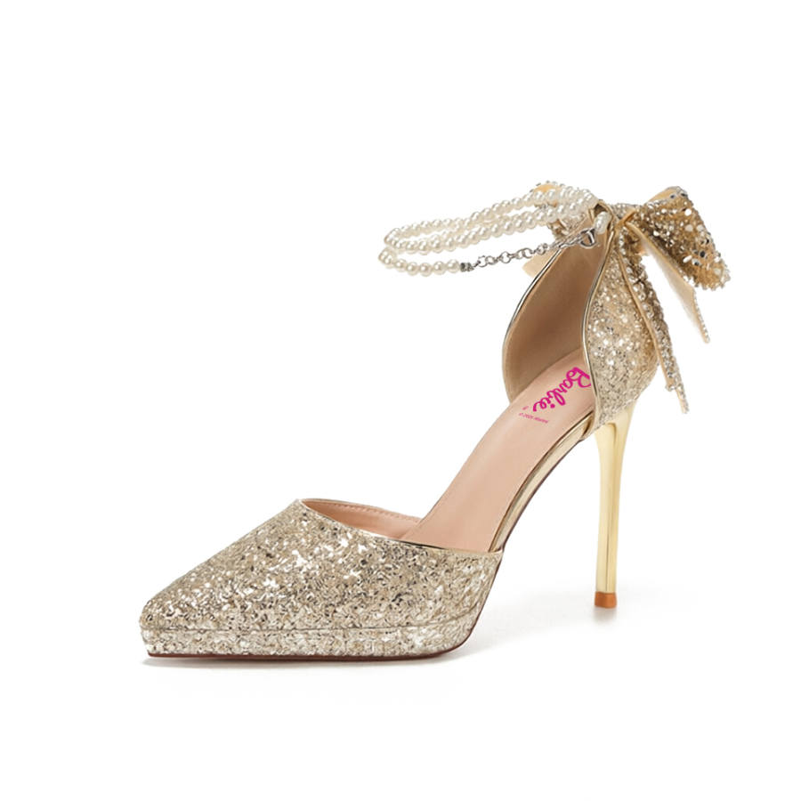 Barbie High Heels Women's Mercury/Champagne