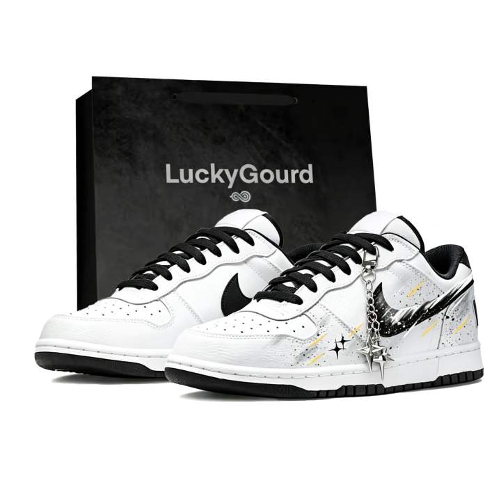 Nike Nike Big Low Lux Skateboard Shoes Men's Low Top White/Black