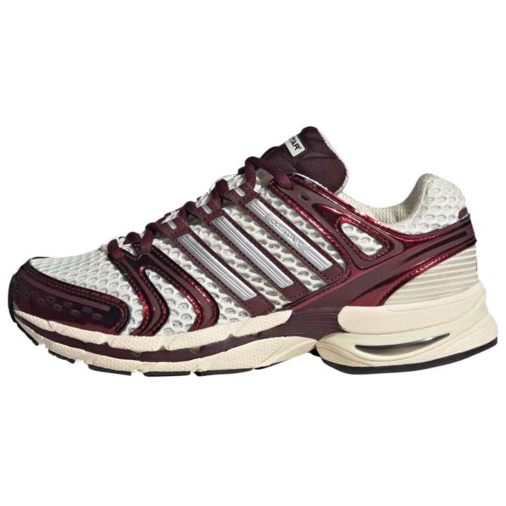 Adidas Adidas Adistar Control 5 Running Shoes Women's Cream White/Silver Metal/Burgundy
