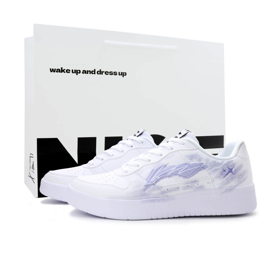 Li-Ning Li Ning Floating Boat Skateboard Shoes Men's Low Top Blue/White/Purple