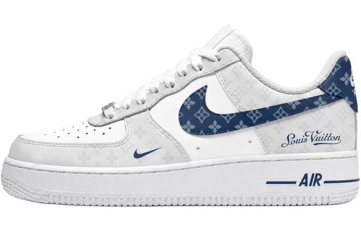 Nike Nike Air Force 1 Skateboard Shoes Unisex Low Top White/Blue