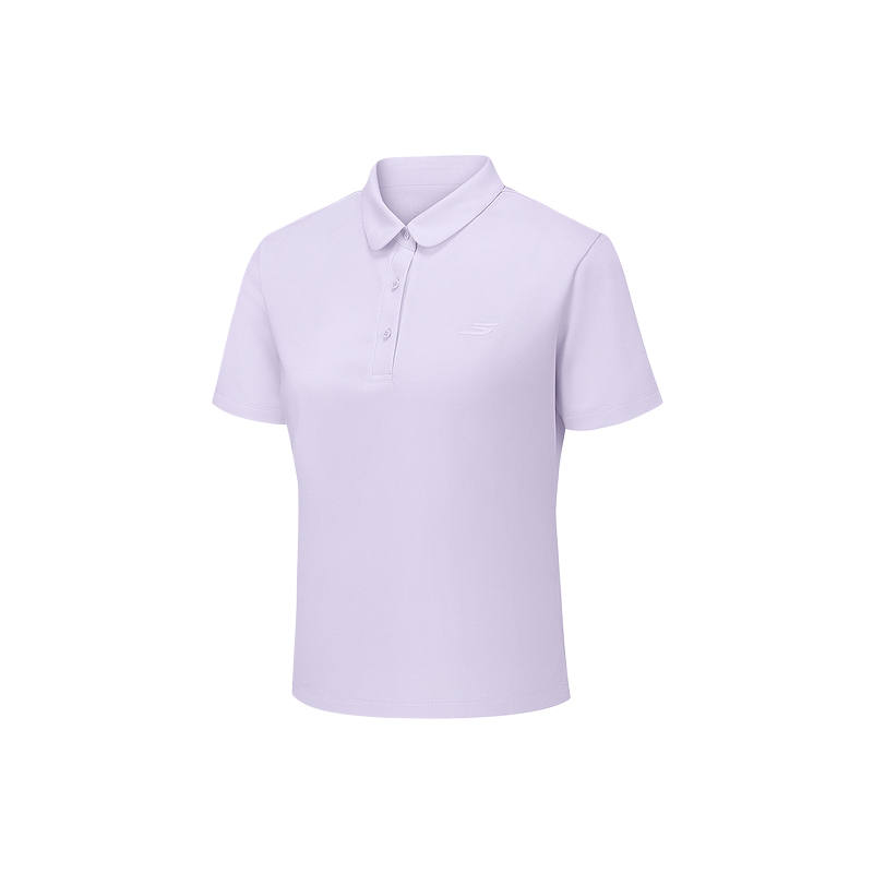 Skechers Basic Sports Collection Polo Shirts Women's Photinia Purple 00FW Polo Collar Moderate