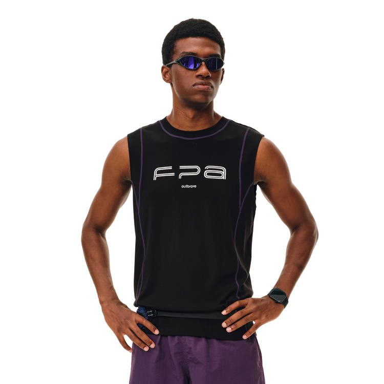 FPA Tank Tops Unisex Crew Neck Moderate Straight Fit