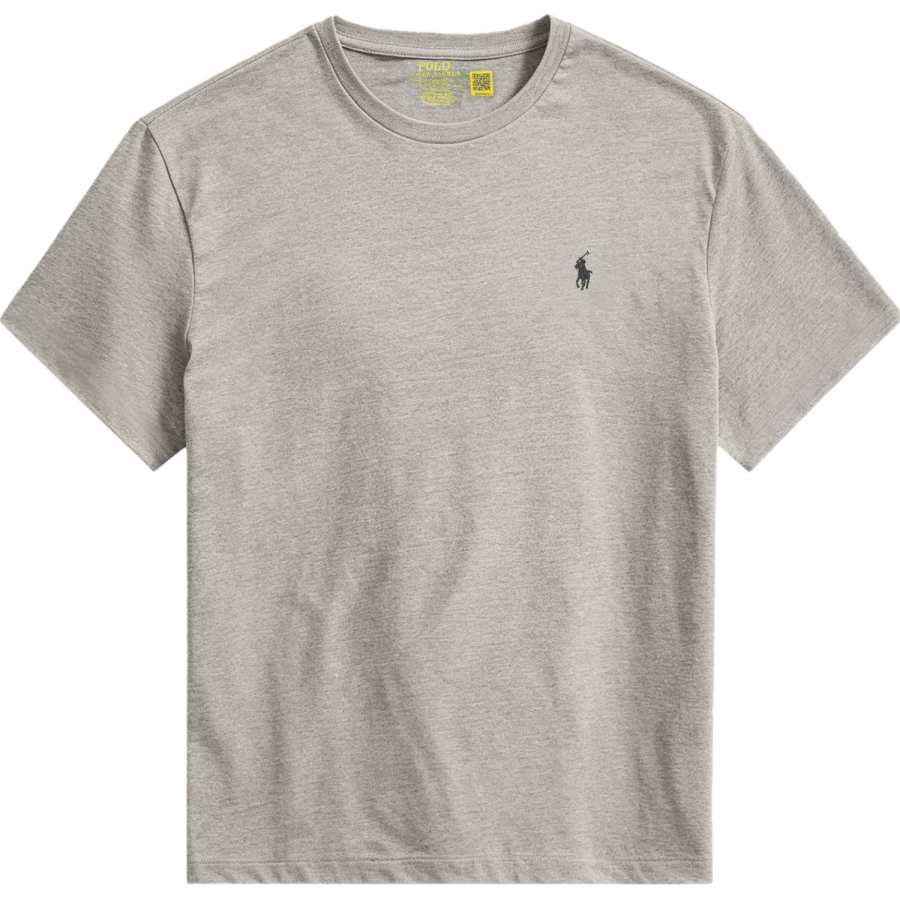Polo Ralph Lauren T Shirts Men's Gray Crew Neck Moderate