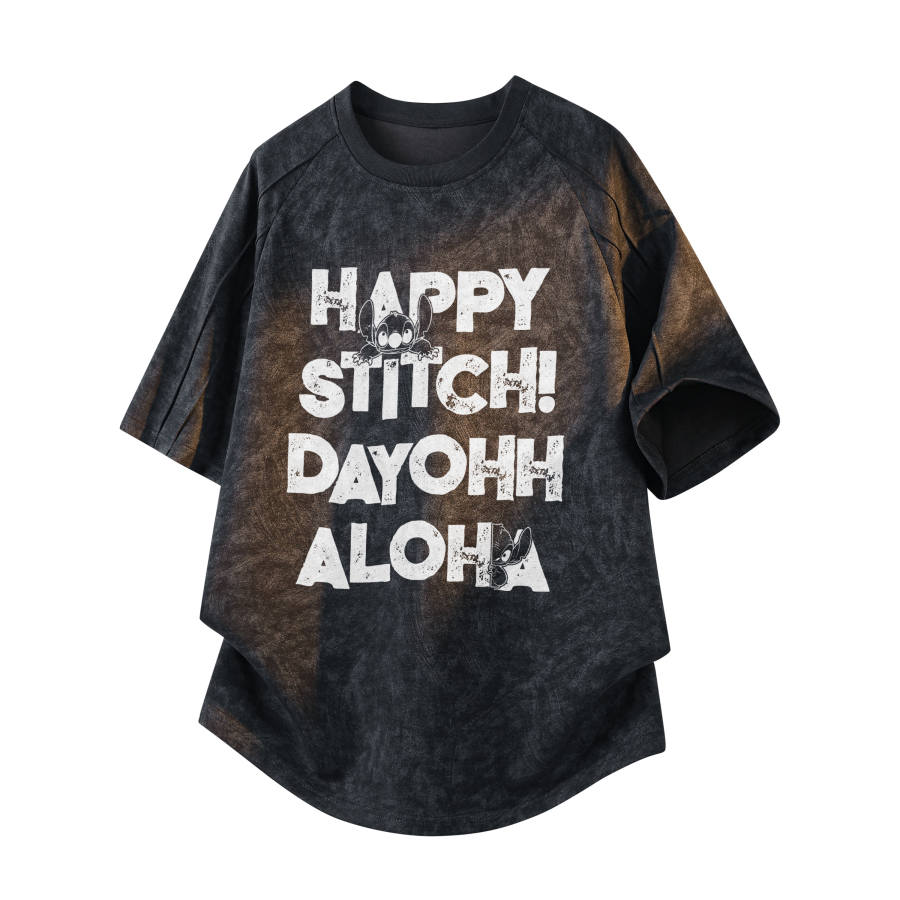 Disney T Shirts Unisex Crew Neck Moderate Straight Fit
