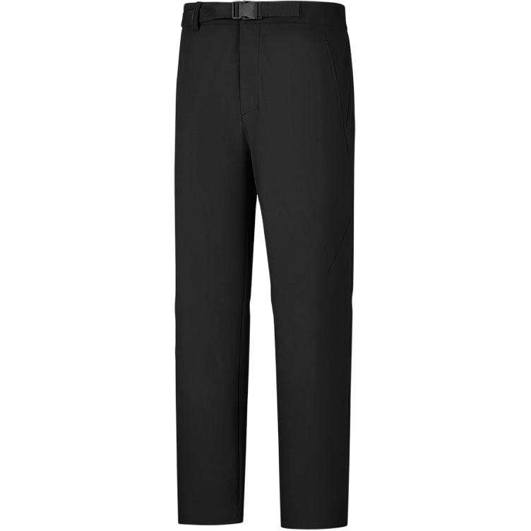 Skechers Knitted Sweatpants Men's Black Moderate Straight Fit Pants