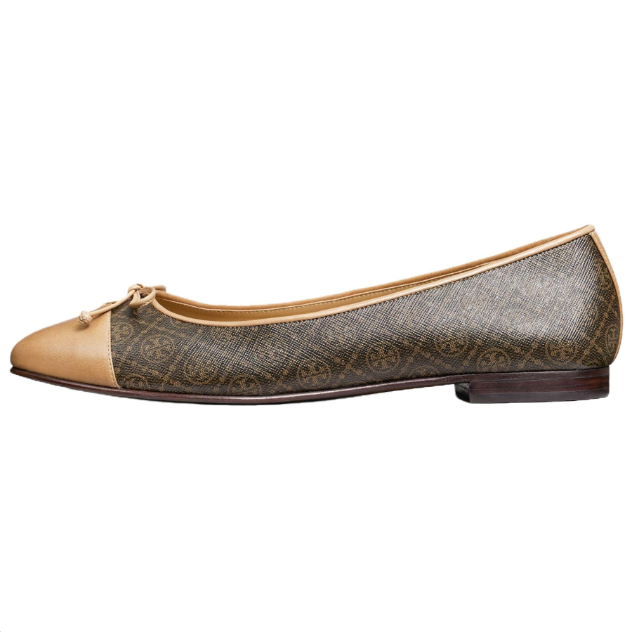 TORY BURCH Women's Casual Shoes Women's Black Coffee & Umber