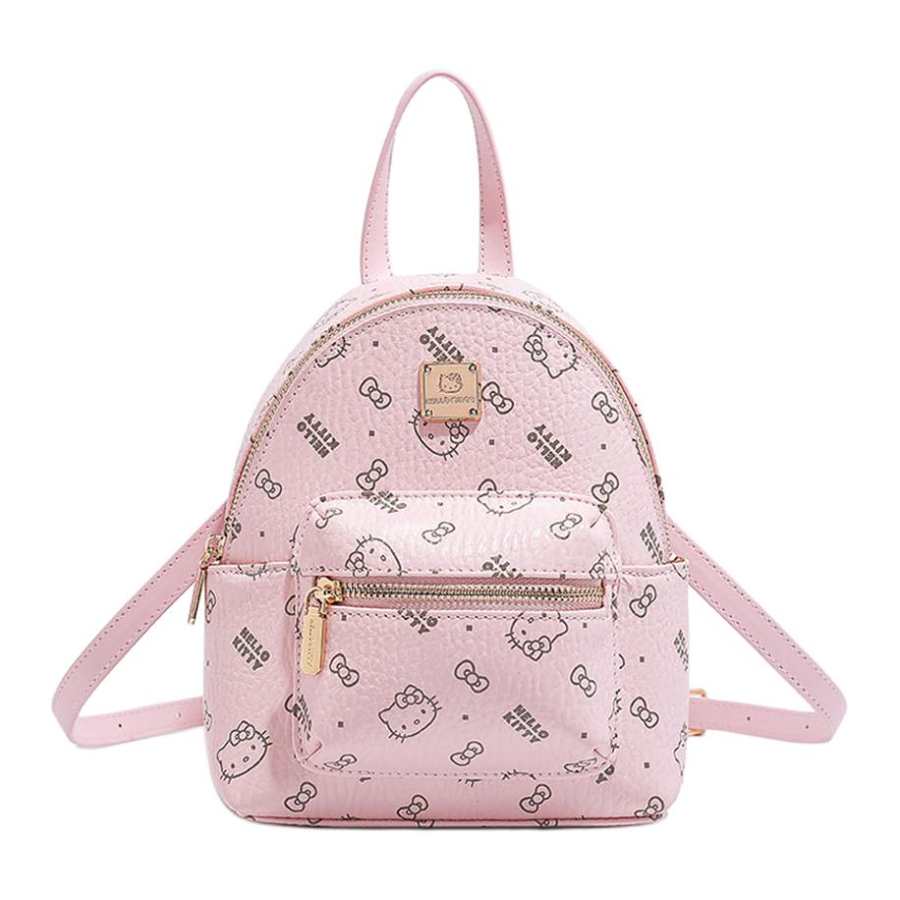 Sanrio X Kitty Hello Kitty, Collaboration Pu Backpack Women's Multicolor