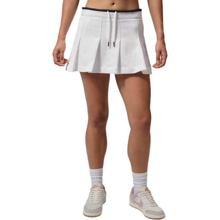 Jordan Jordan Flight Casual Short Skirts Women's White/Black Moderate Short Skirt