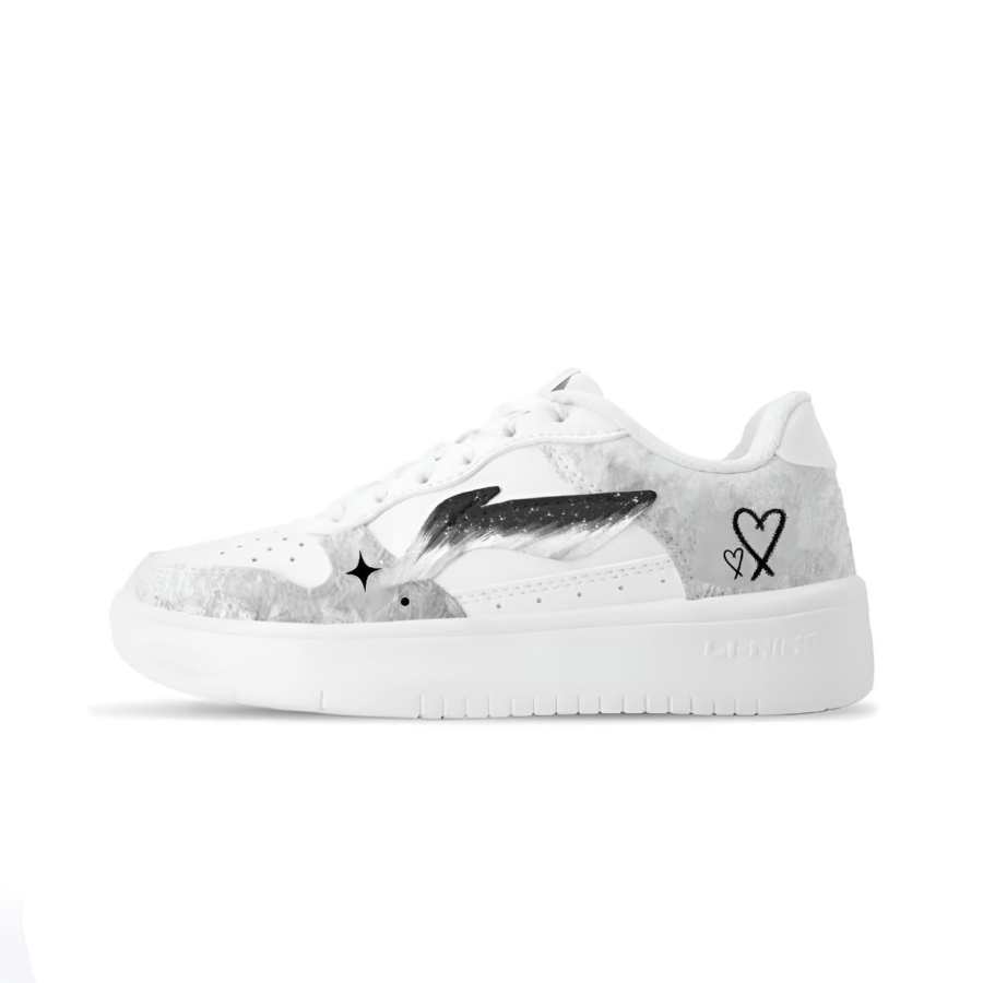 Li-Ning Li Ning Floating Boat Skateboard Shoes Women's Low Top Black/White