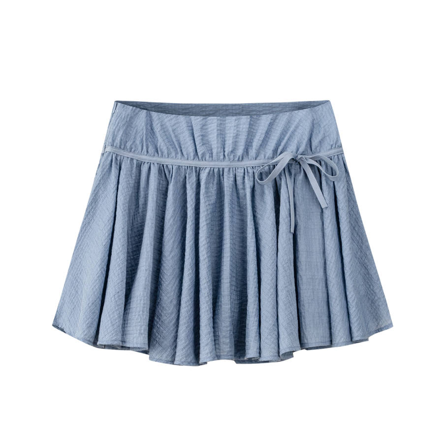 ANTA Variety Training Collection Casual Short Skirts Women's Light Smoke Gray 2 Moderate Short Skirt