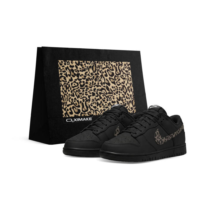 Nike Nike Dunk Skateboard Shoes Unisex Low Top White/Black/Brown/Blue