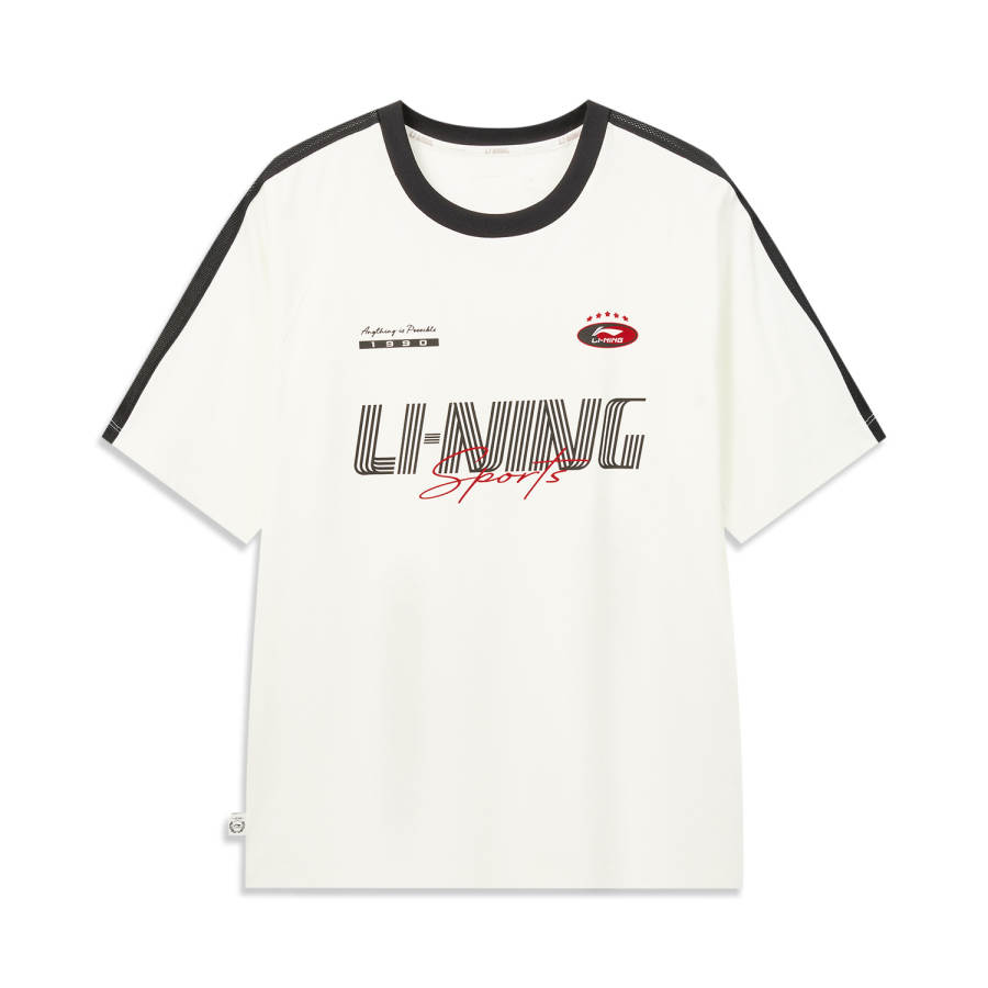 Li-Ning Li Ning DNA T Shirt Men's Ivory
