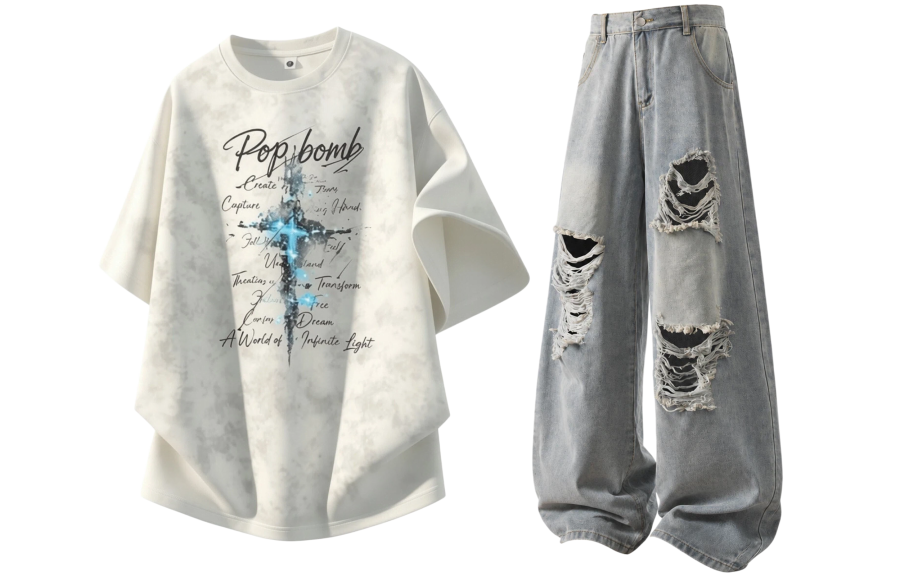 GWAF Casual Sportswear Unisex Crew Neck Moderate