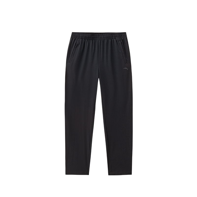 ANTA Variety Training Collection Sports Pants Men's Black Moderate Straight Fit Pants