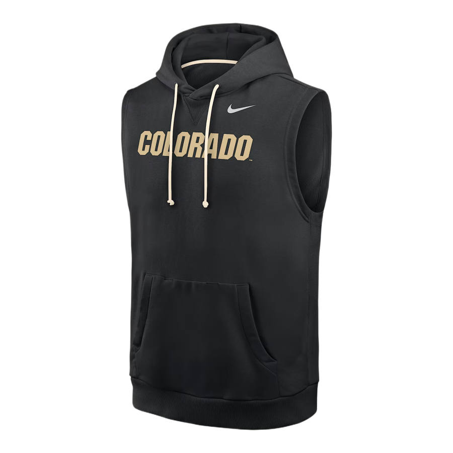Nike Nike Colorado Sweatshirts Men's Black Hooded Non Detachable Moderate