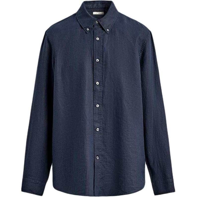 ZARA Shirts Men's Deep Sea Blue Moderate