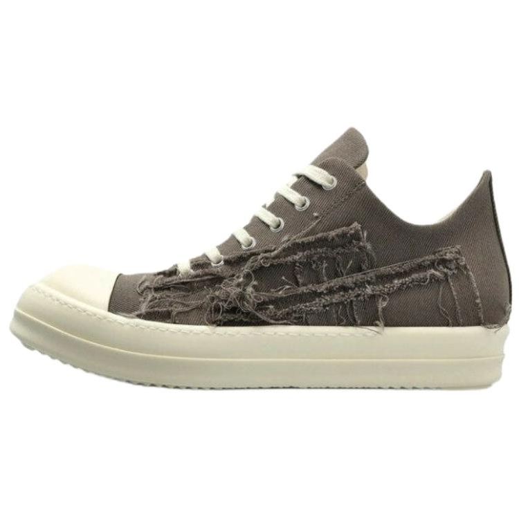 Rick Owens DRKSHDW Low top Canvas Shoes Women's Dust & Milk