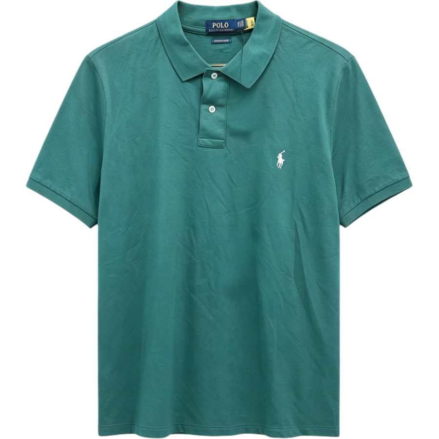Polo Ralph Lauren Polo Shirts Men's Green Polo Collar Moderate Other