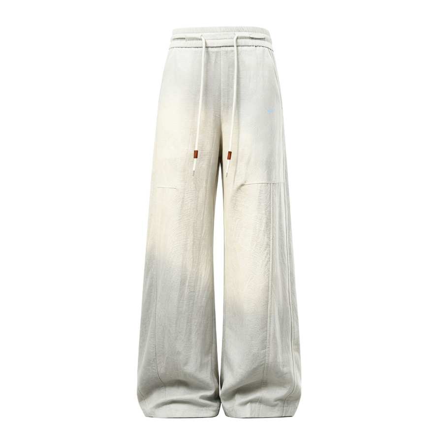 WARRIOR WARRIOR Casual Pants Unisex Thin Straight Fit Pants