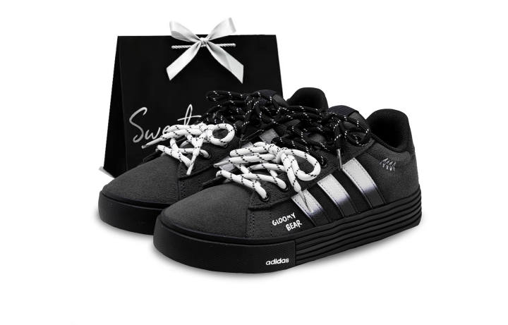 Adidas Adidas Daily 4.0 Skateboard Shoes Unisex Low Top Silver