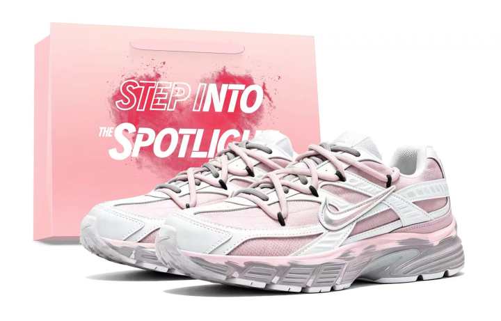 Nike Nike Initiator Running Shoes Women's Low Top White Pink Gray