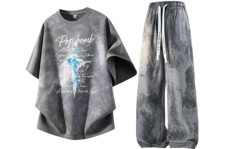 GWAF Casual Sportswear Unisex Crew Neck Moderate