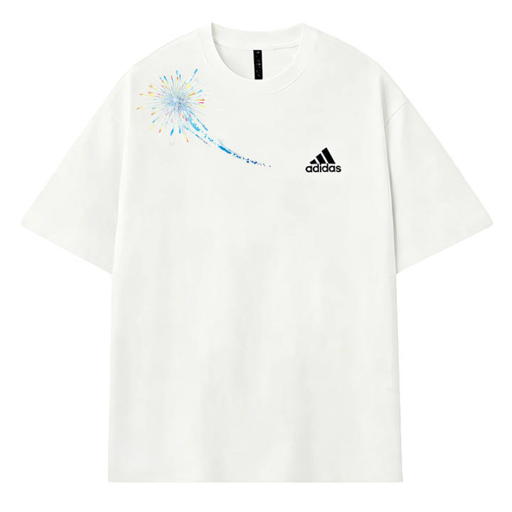 Adidas Adidas MUST HAVES T Shirts Unisex Ecru Crew Neck