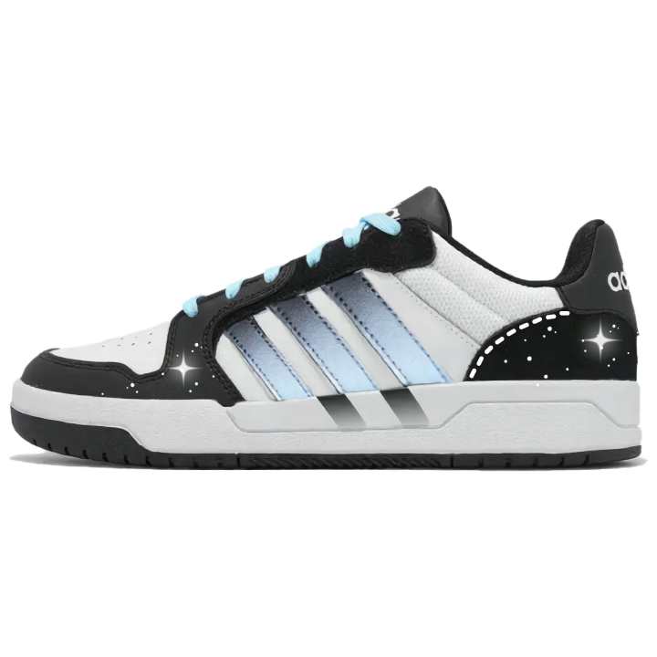 Adidas Adidas ENTRAP Skateboard Shoes Unisex Low Top Black/Blue/White