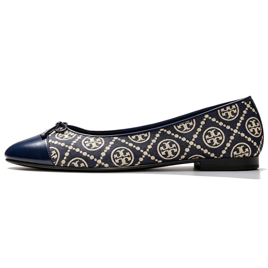 TORY BURCH T Monogram Women's Casual Shoes Women's Marine Blue