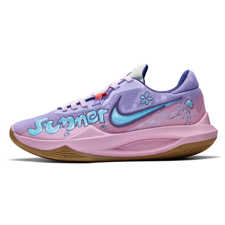Nike Nike Precision 6 Basketball Shoes Men's Low Top Purple/Pink