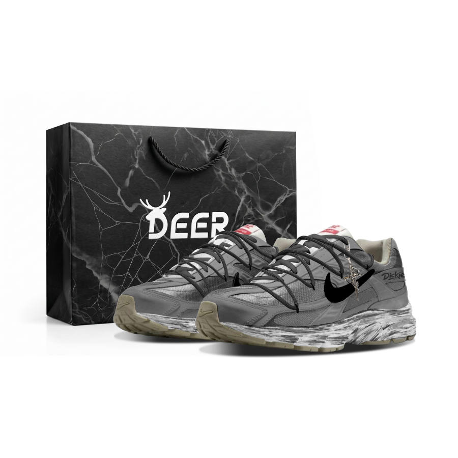 Nike Nike Initiator Running Shoes Unisex Low Top Black/White/Gray