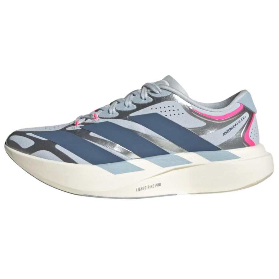 Adidas Adidas Adizero Evo SL Running Shoes Women's Halo Blue/Vintage Ink/Silver Metal