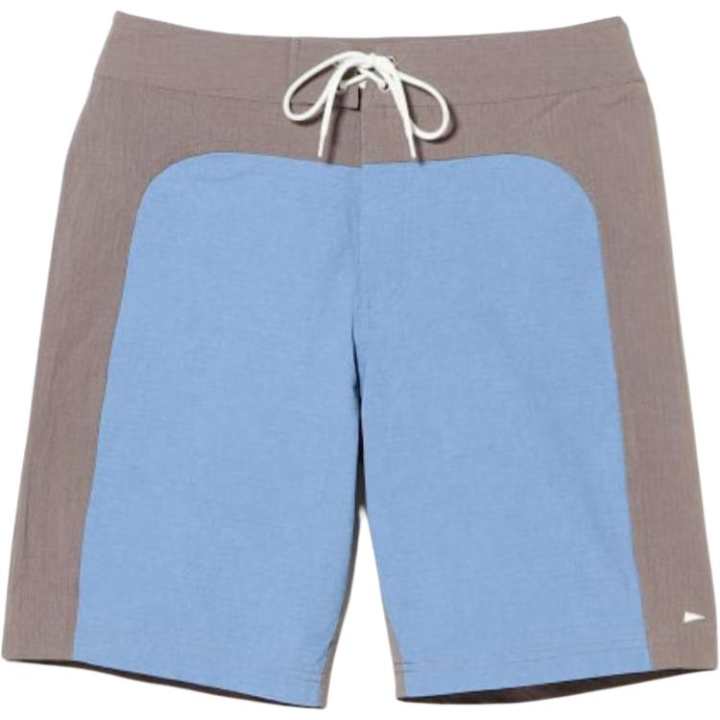 Adidas Adidas Beach Shorts Men's Gray Blue Straight Fit Pants