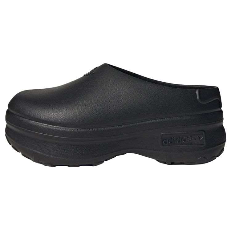 Adidas Originals AdiFOM Stan Smith Mule Rubber Sole Abrasion Resistant Chef Shoes Women's Black