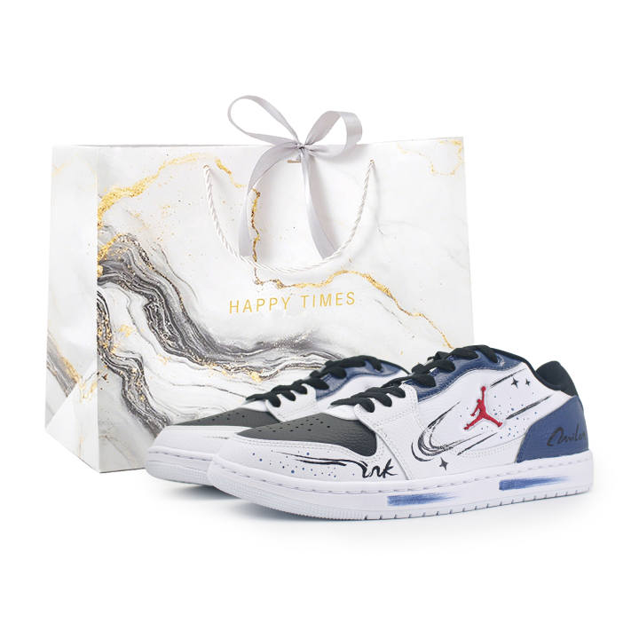 Jordan Jordan COURT CONNECT Skateboard Shoes Men's Low Top Blue White Colorway
