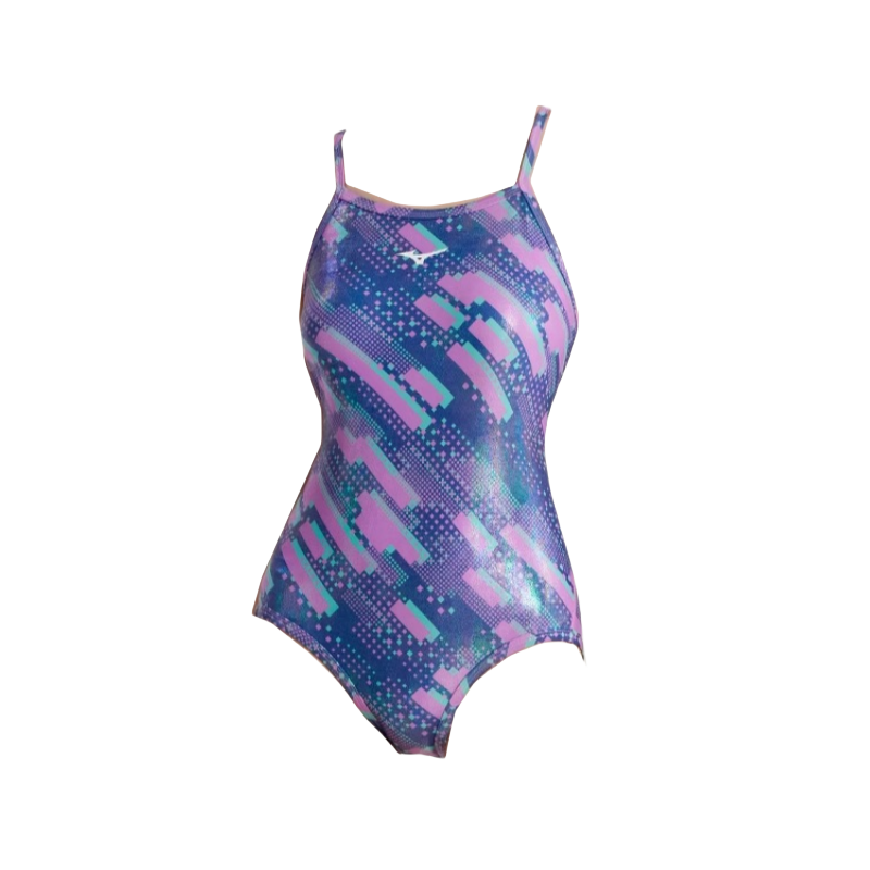 Mizuno One Piece Swimsuits Women's Cyan Purple